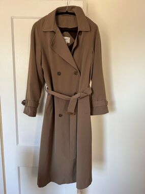 Jacqueline Ferrar Double Breasted Lined Trench